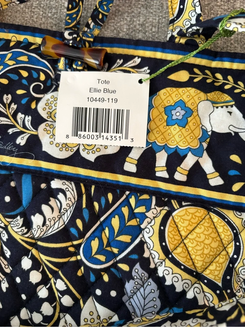 Vera Bradley quilted vera